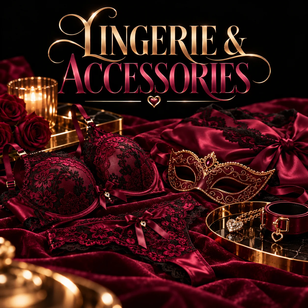 Guilty Pleasure Lingerie & Accessories collection artwork
