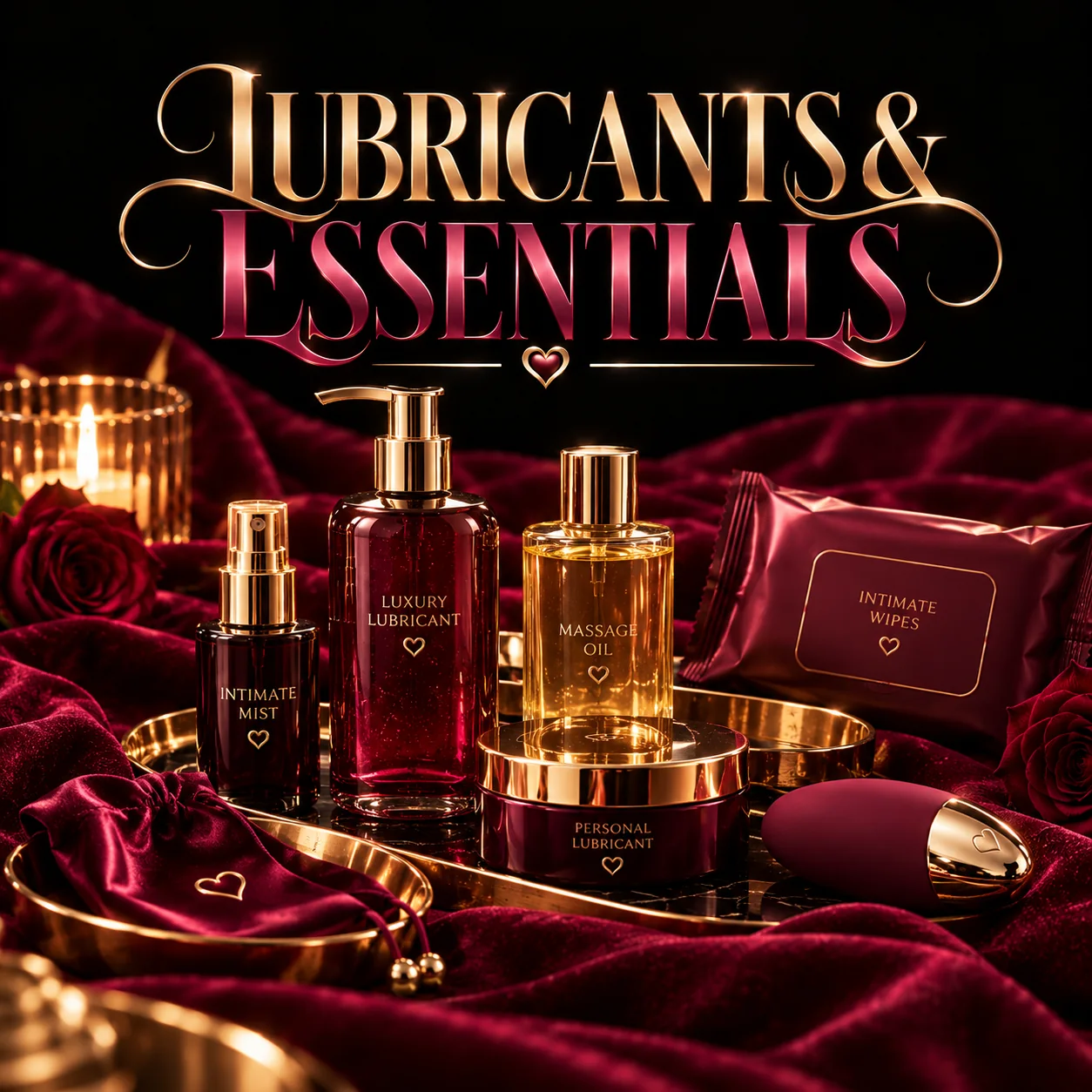 Guilty Pleasure Lubricants & Essentials collection artwork