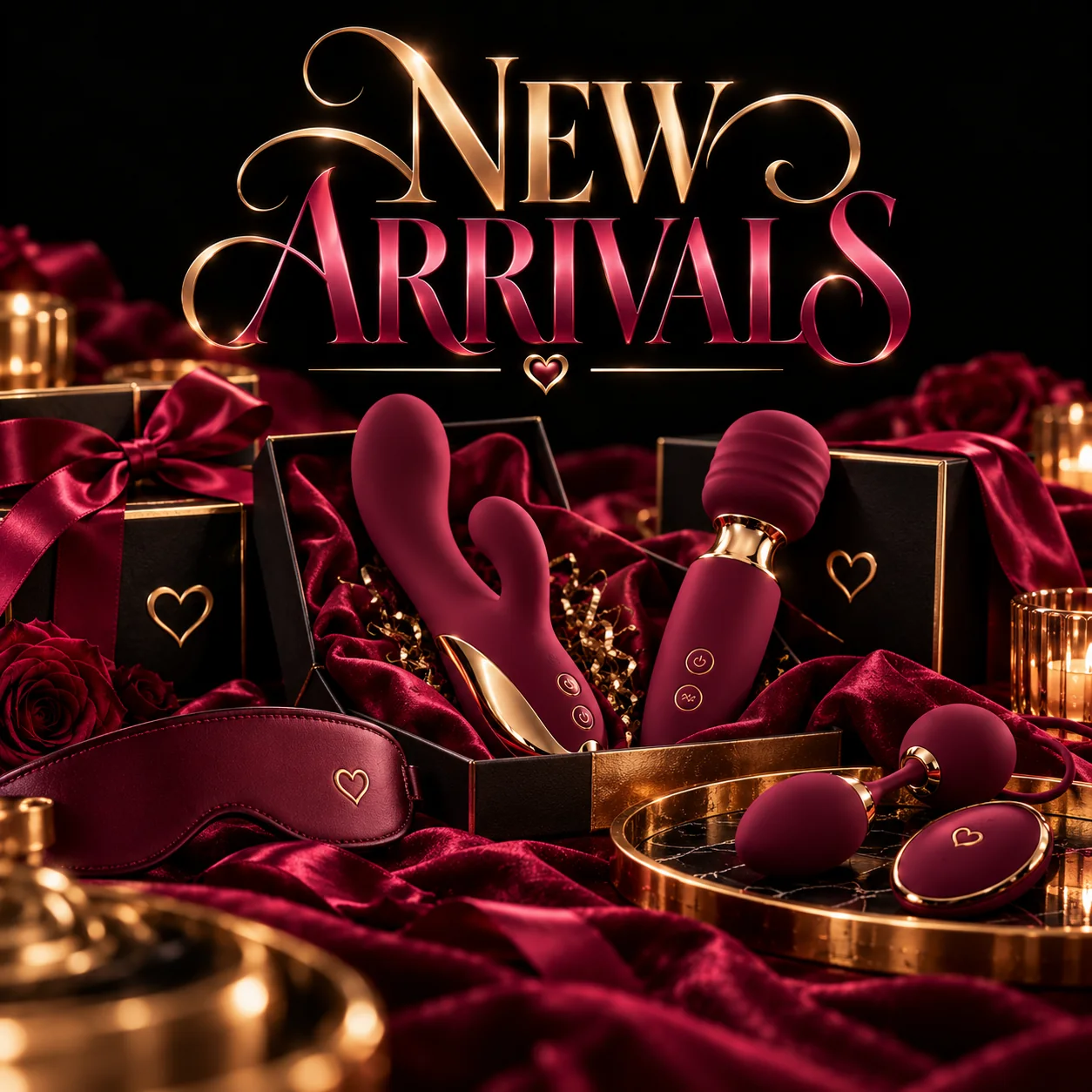 Guilty Pleasure New Arrivals collection artwork